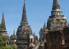 Wat Phra Si Sanphet in Ayutthaya, Studio rent Jomtien, Pattaya, Thailand